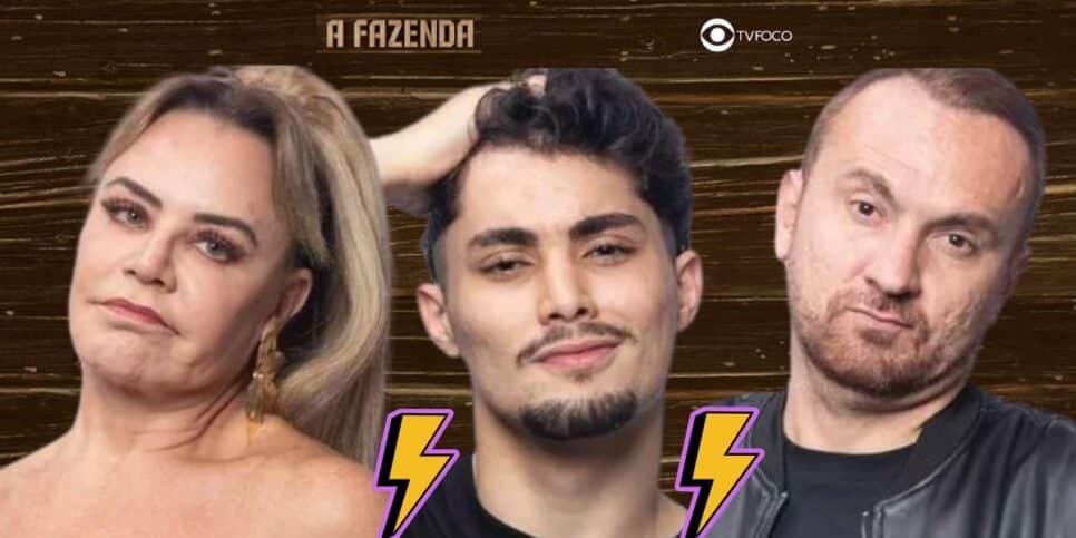 A Fazenda 16 – Flor, Gui e Zé Love estão na roça: Enquete mostra chance de virada