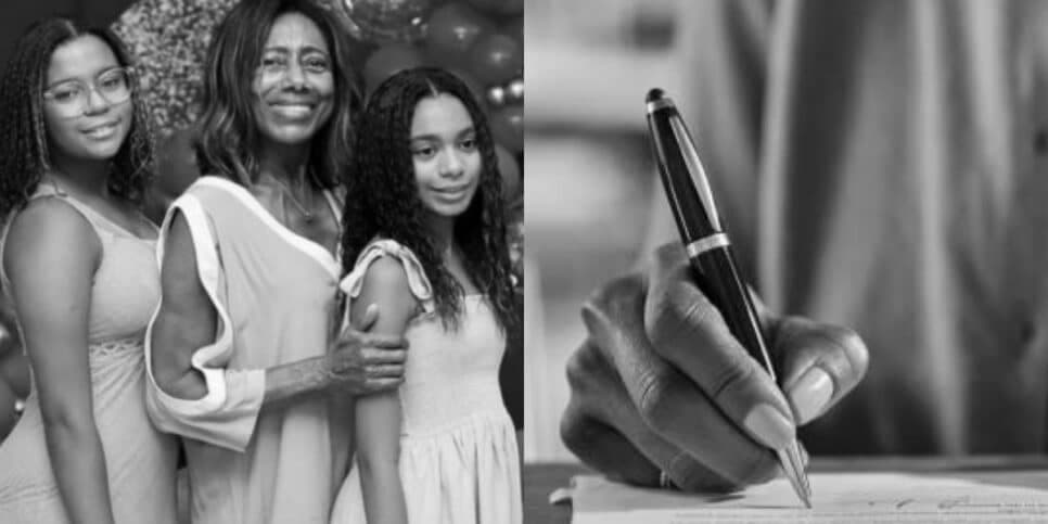 Carta psicografada de Glória Maria é enviada 1 ano após morte com mensagem reveladora para as filhas