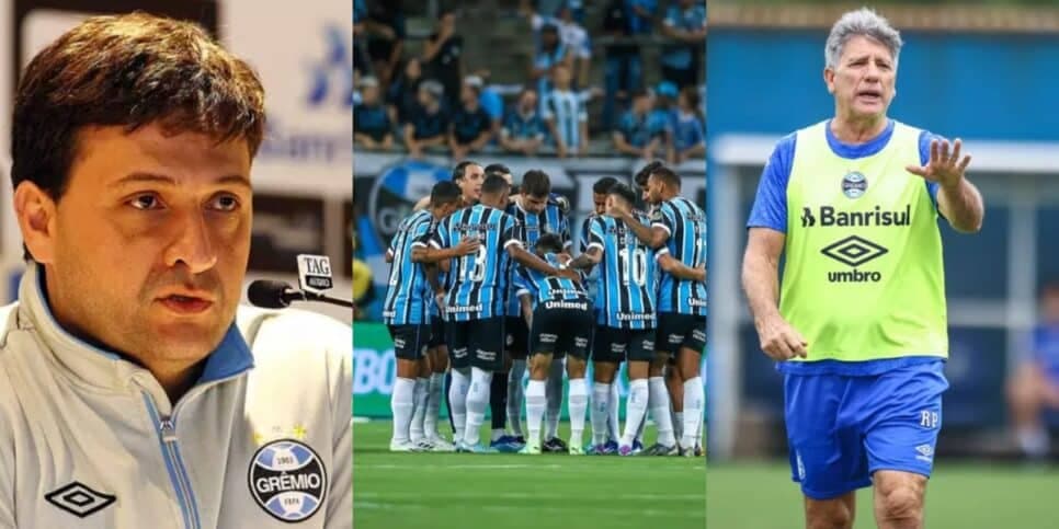 Guerra diz SIM para dar adeus à craque de R$ 20M no Grêmio e Renato Gaúcho fica em prantos