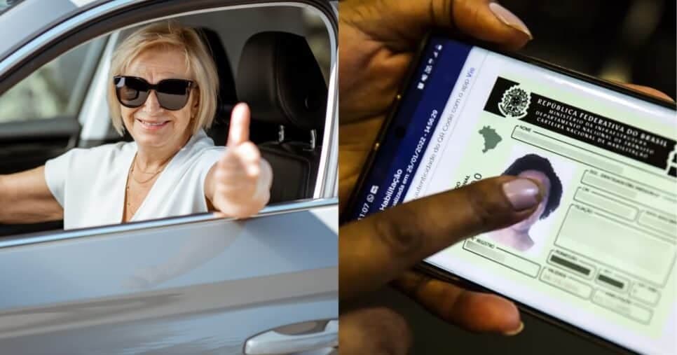 Atenção, motoristas: Isenção TOTAL na renovação da CNH é garantida para quem já passou dos 60