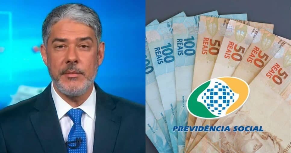 Substituto de Bonner para JN às pressas com anuncio do INSS que atinge o pagamento de idosos 60+