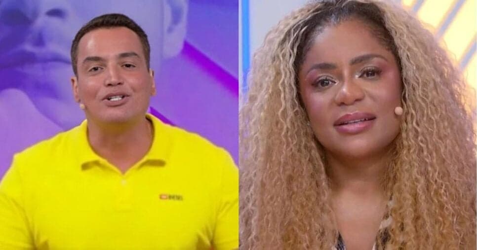 Ao vivo, Leo Dias faz Cariúcha chorar no Fofocalizando e confirma briga: “Não retiro nada do que disse”