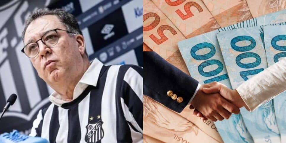 R$1,5 Bi: Teixeira faz anúncio crucial com a real sobre venda de Santos para nova SAF