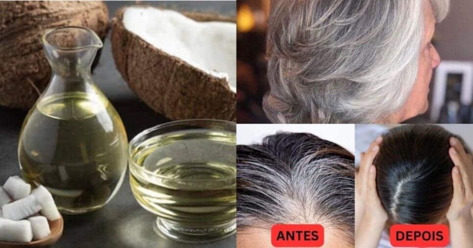 3 óleos caseiros cobrem 100% do cabelo branco e fazem idosas abandonarem a tinta