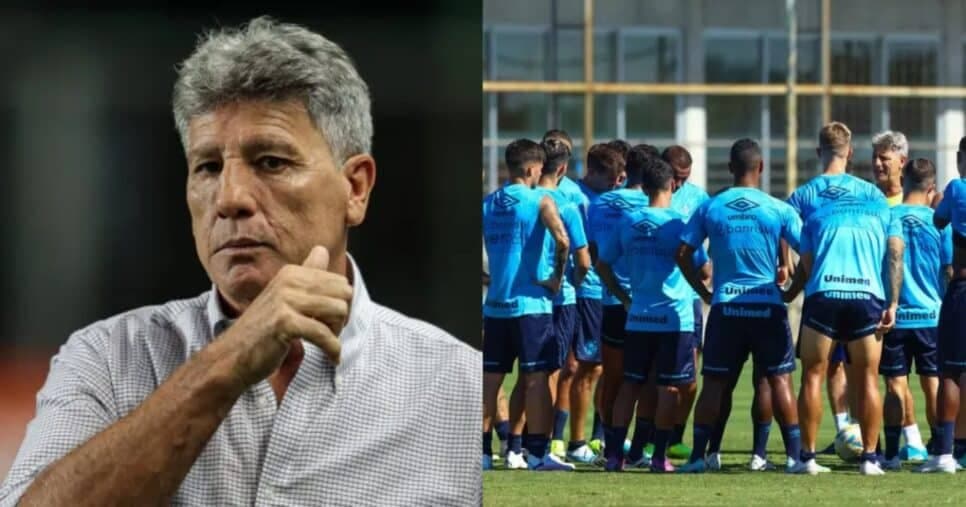 Renato Gaúcho arma ADEUS de 2 estrelas do Grêmio em 2025