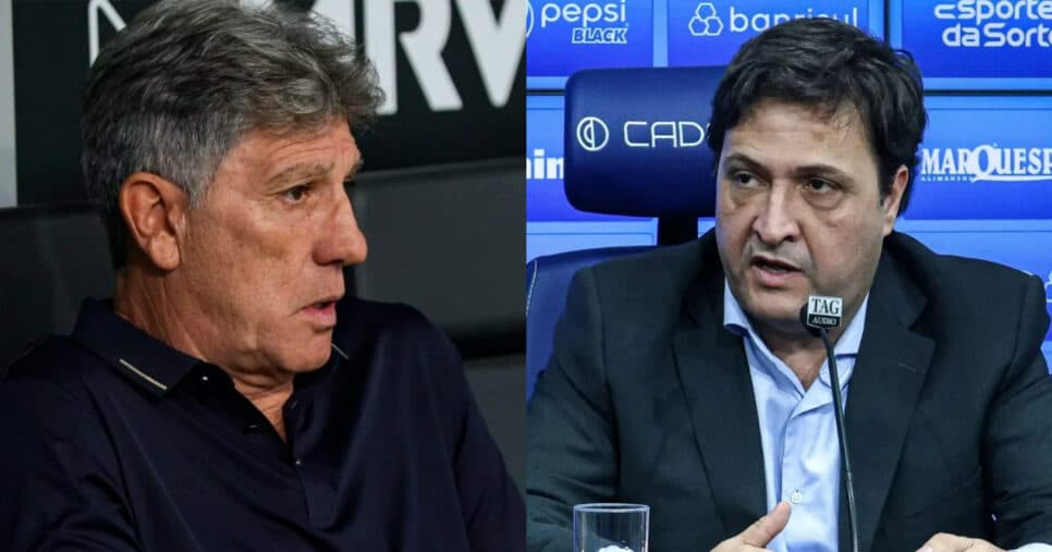 Guerra crava adeus de Renato Gaúcho e libera PIX por substituto de peso no Grêmio