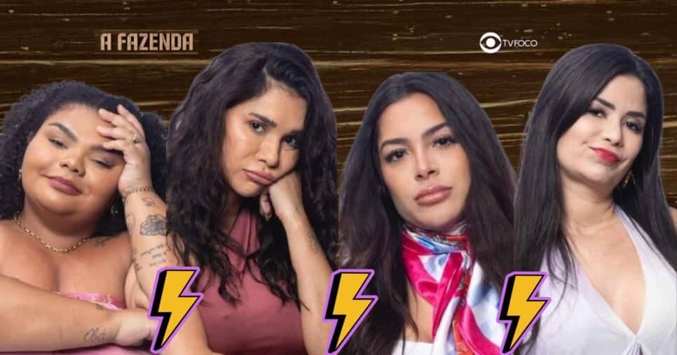 Enquete A Fazenda 16: Flora, Gizelly, Luana e Vanessa estão na roça e cravam fim de aliança entre peoas