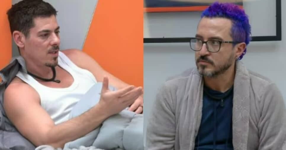 Presto acusa Bali de ter atitude homofobica dentro do reality (Foto: Reprodução/Montagem) Presto acusa Bali de ter atitude homofobica dentro do reality (Foto: Reprodução/Montagem)