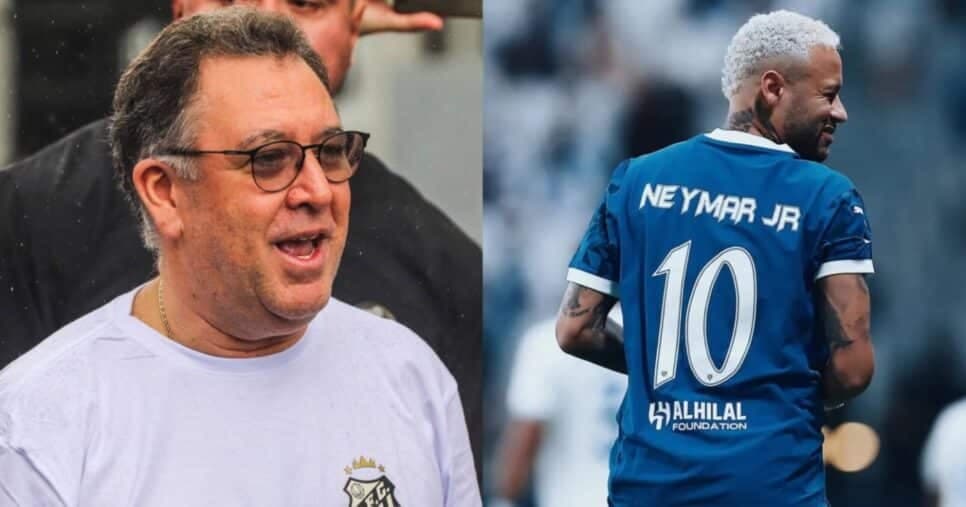 R$ 1,7 bilhão: Teixeira crava reforço de peso chegando junto com Neymar no Santos em 2025
