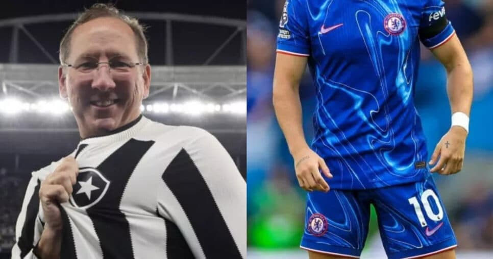 R$188M e Textor em êxtase: Dono do Botafogo libera PIX pra assinar com camisa 9 do Chelsea em 2025