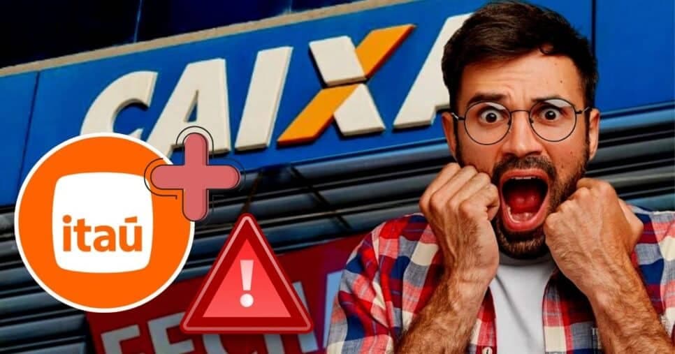 Itaú, Caixa e +: Fechamento geral de agências antes de 2024 acabar é confirmado e alerta chega a clientes