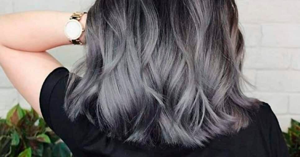 Cabelo cinza (Foto: Reprodução) 