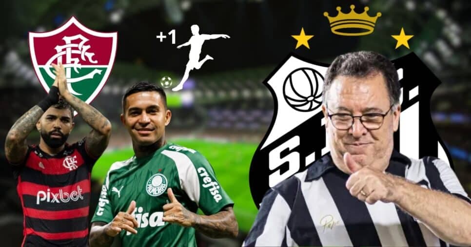 Gabigol, Dudu, craque do Fluminense e +1: Teixeira bate martelo sobre 4 reforços de peso no Santos