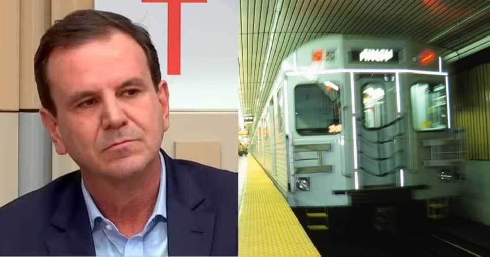 Nova linha de metrô é exigida a Eduardo Paes no RJ pra salvar cariocas a partir de 2025