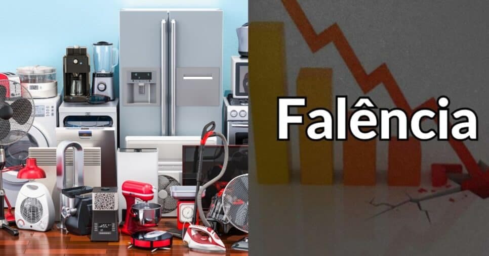 Adeus e calote e R$ 1,2 BI: A falência de gigante dos eletrodomésticos decretada pela Justiça