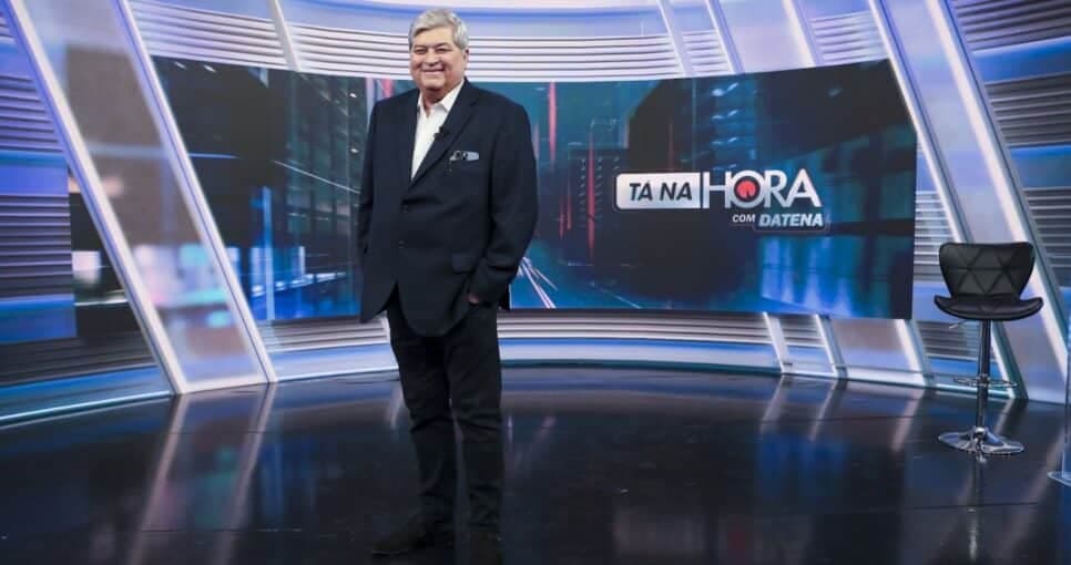 Datena estreia em jornal policial do SBT, leva a melhor e atinge principal objetivo traçado pela emissora