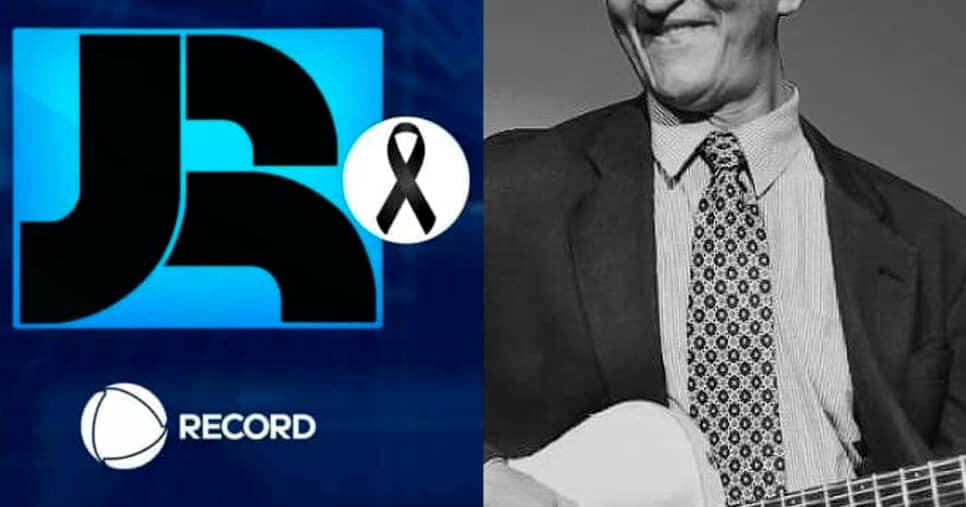 "Imenso pesar": Jornal da Record confirma morte de apresentador aos 62 anos e luto no Brasil
