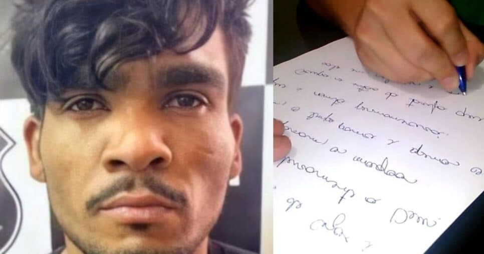 Carta psicografada do assassino Lázaro Barbosa é divulgada e traz revelações de arrepiar do mundo dos mortos