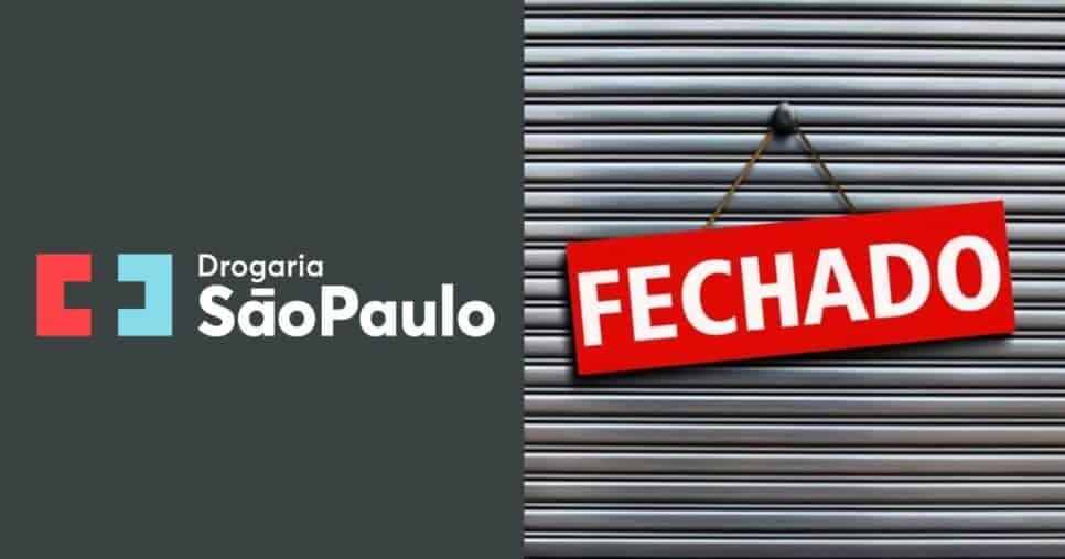 "Encerrou suas atividades": Fim de serviço vital da Drogaria São Paulo em SP chega por motivo alarmante