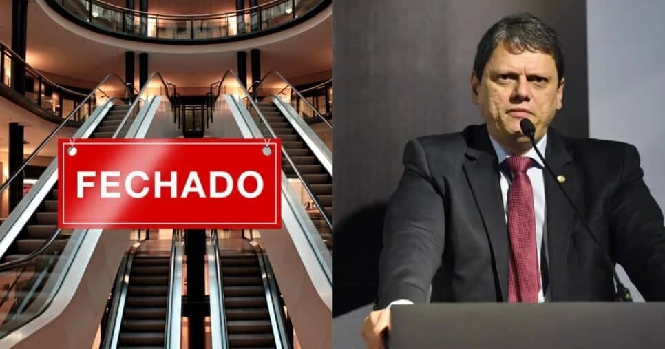 Tarcísio ciente e lojistas sem chão: Fim de shopping popular nº1 de SP chega em 2024 após 19 anos