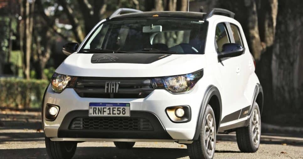 Fiat Mobi Trekking (Reprodução/Internet) Fiat Mobi Trekking (Reprodução/Internet)