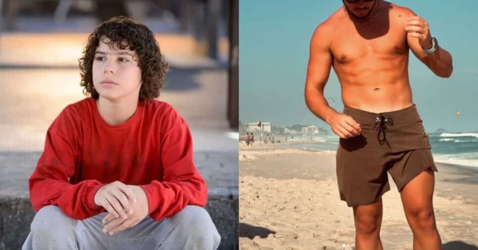 Lembra dele? Ator mirim do SBT está irreconhecível, musculoso e trabalhando em empresa aos 20 anos