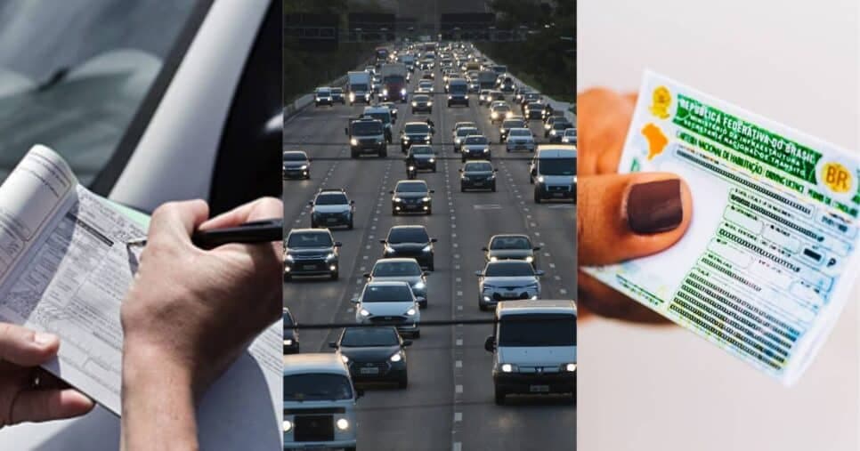Detran em alerta e multa de R$17mil: 20 infrações de trânsito que suspendem a CNH em 12 meses