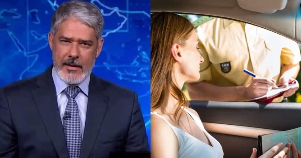 Detran em alerta: Substituto de Bonner para JN com retorno de multa de R$1.467 e atinge 3M de motoristas em 2024