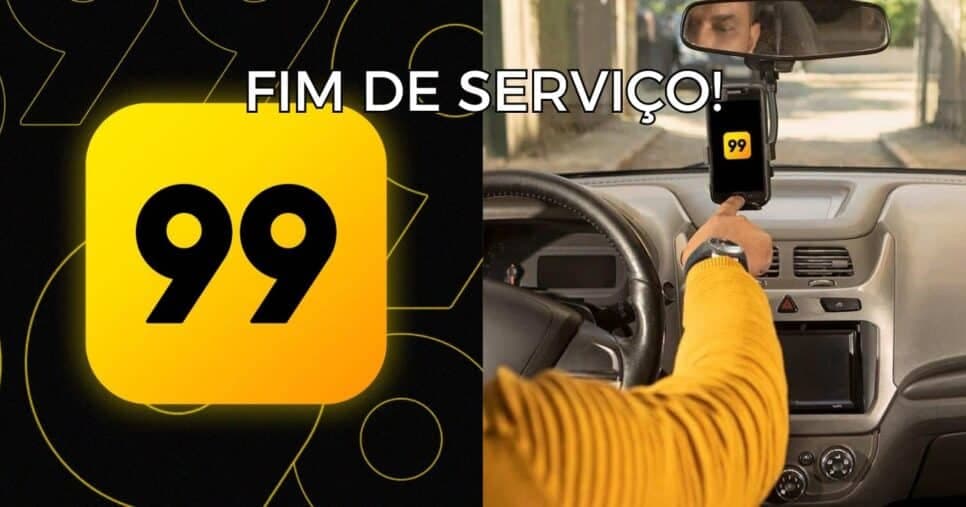 99 anuncia FIM de serviço vital e atinge em cheio motoristas e clientes HOJE(20)