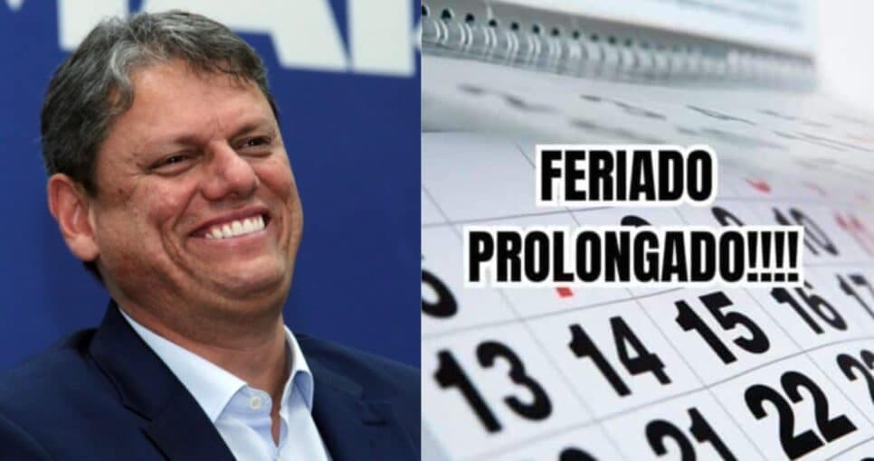 Tarcísio ciente: Feriado PROLONGADO é confirmado em SP na próxima sexta (13) a milhares de CLTs