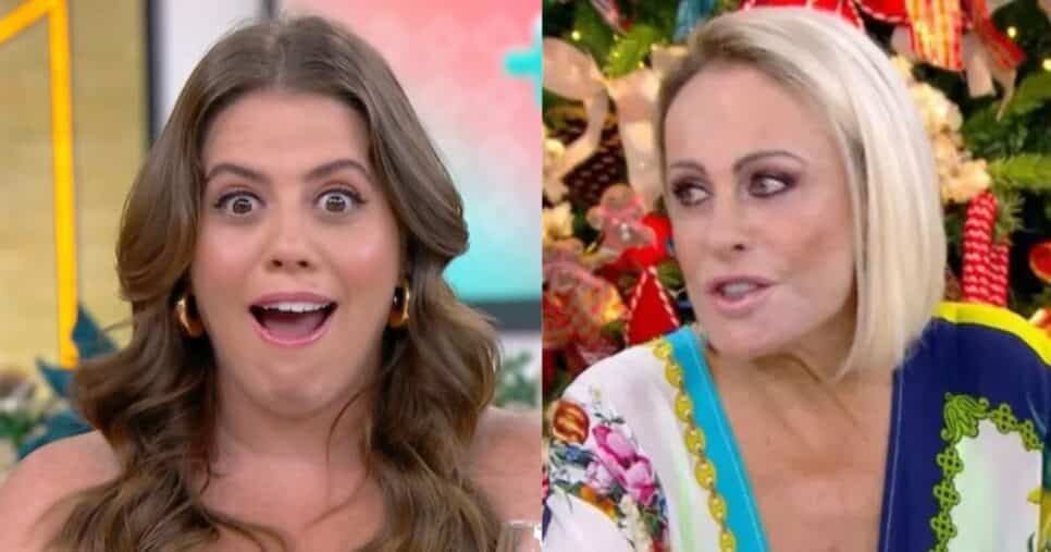 Ana Maria acaba de confirmar gravidez de Tati Machado e apresentadora vai ao chão na Globo: "Tenho provas"