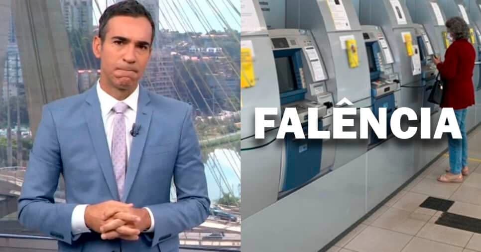 Dívida de R$ 60BI: O anúncio de Tralli com falência devastadora de banco gigantesco após 40 anos
