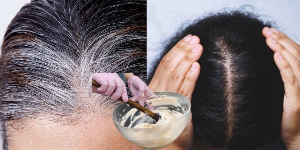 Fim da tinta com química: Receita natural com 4 ingredientes acaba com o cabelo branco em 5 minutos