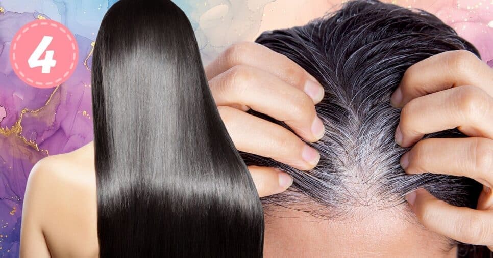 Fim do gasto no salão: Tinta natural com 4 ingredientes põe fim no cabelo branco