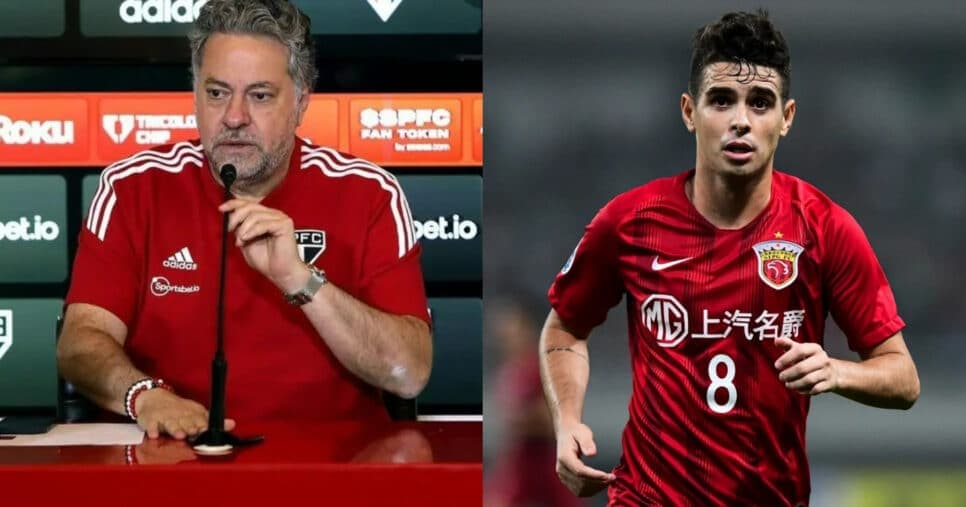 Rasteira no São Paulo: Time da 1ª divisão libera PIX pra assinar com Oscar e ser campeão do Super Mundial em 2025