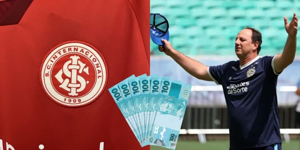Internacional libera PIX de R$ 27M pra arrancar craque das mãos de Ceni do Bahia em 2025
