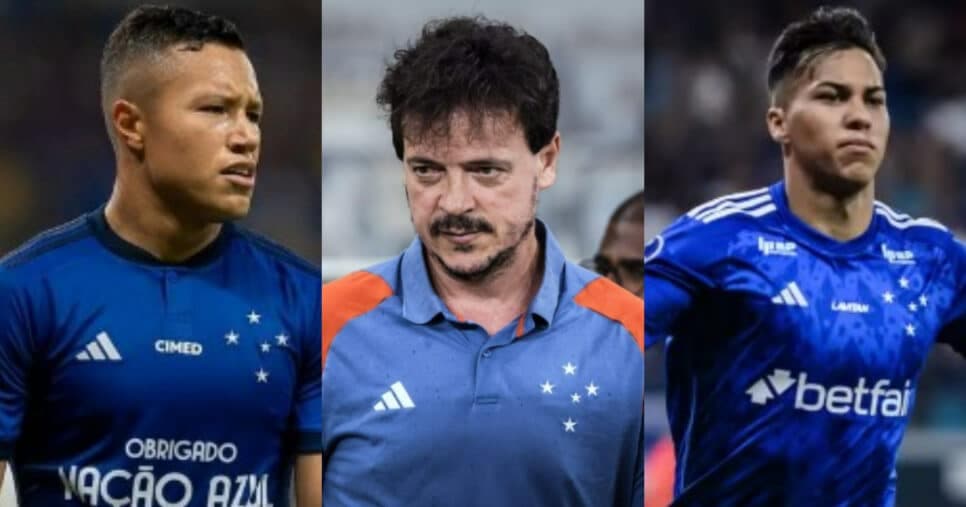 Marlon, Kaio Jorge e +5 joias: Diniz se desespera com debandada de 7 craques no Cruzeiro