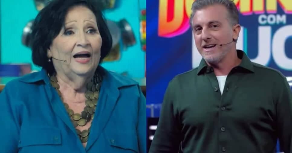 Dona Déa faz convidadas perderem o chão no Domingão e Huck é obrigado a agir às pressas: "Mulher, deixa"