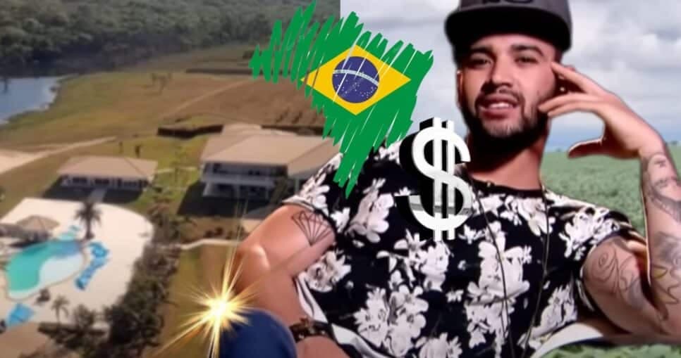 R$275M, aeroporto próprio e maior que shopping: Fazenda de Gusttavo Lima é a nº1 mais absurda do Brasil