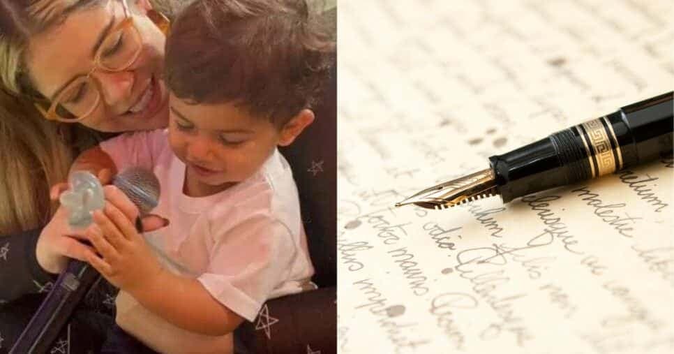 “Eu queria dizer”: Carta psicografada inédita de Marília Mendonça traz mensagem de arrepiar ao filho de 5 anos