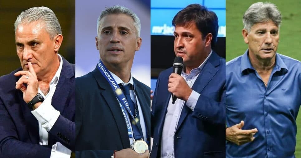 Nem Tite e nem Crespo: Guerra bate martelo e escolhe substituto de Renato Gaúcho no Grêmio