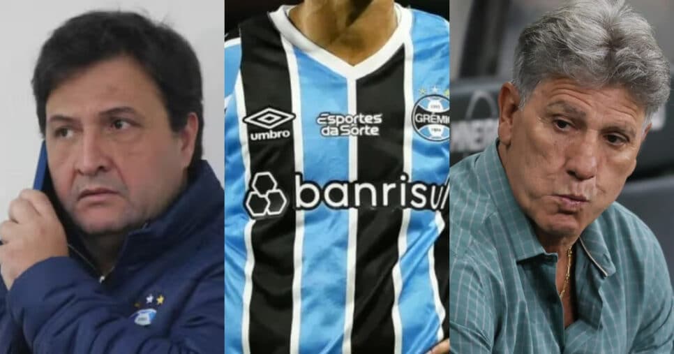 R$19M e ADEUS junto com Renato Gaúcho: Guerra exige saída de craque do Grêmio HOJE(30)