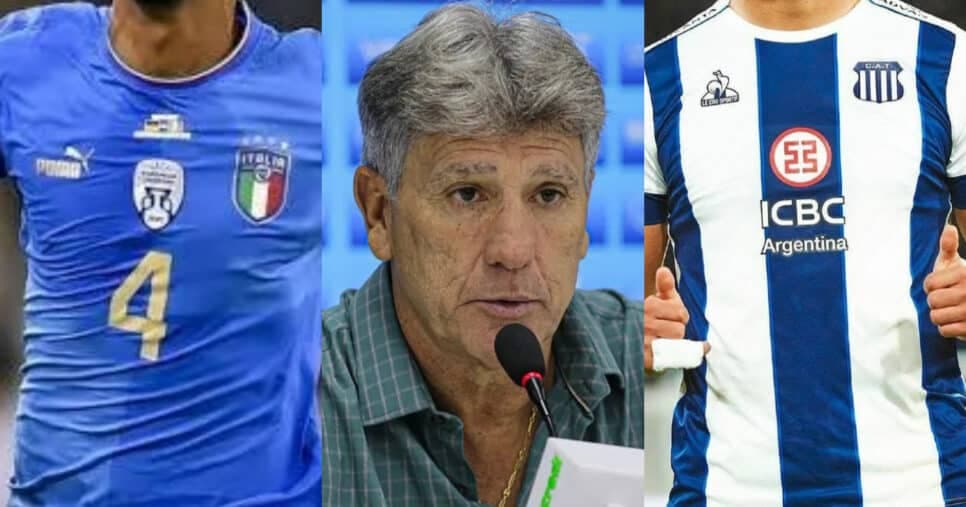 Craque de R$13M e +1 xerifão: Grêmio libera PIX por 2 reforços a Renato Gaúcho em 2025