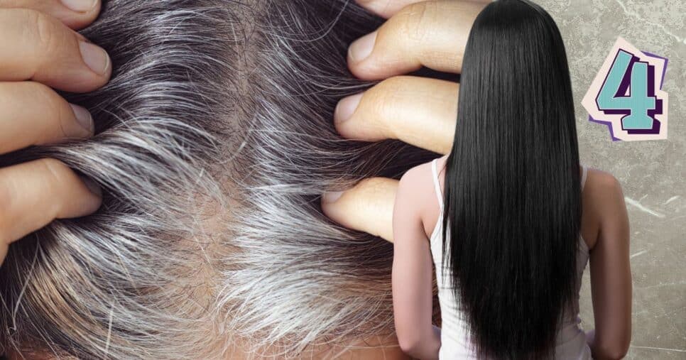 Fim do grisalho: Mistura caseira com 4 ingredientes reverte até o último fio branco