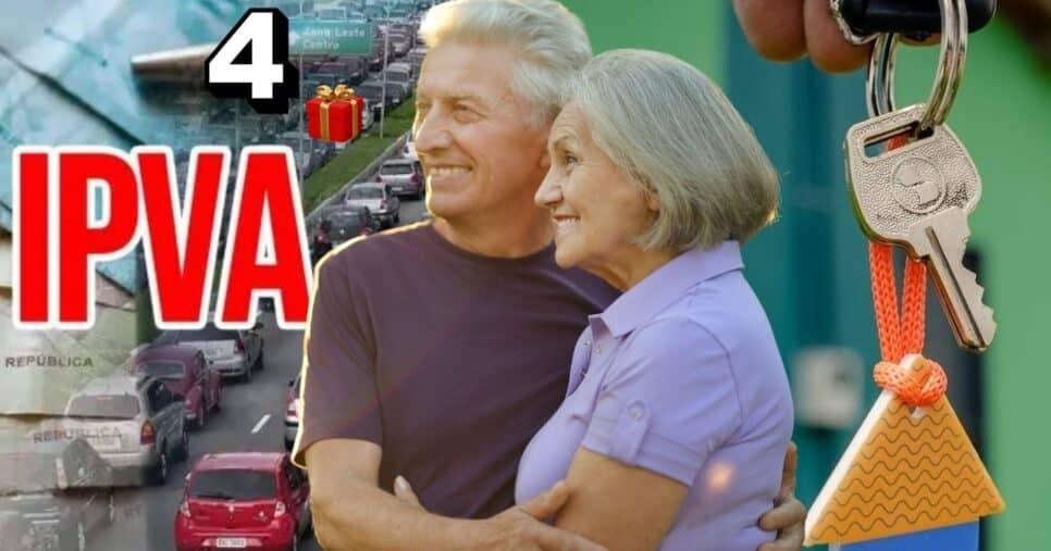 Adeus IPVA, isenção colossal e 2 benefícios: Idosos 60+ ganham pacotão com 4 presentes