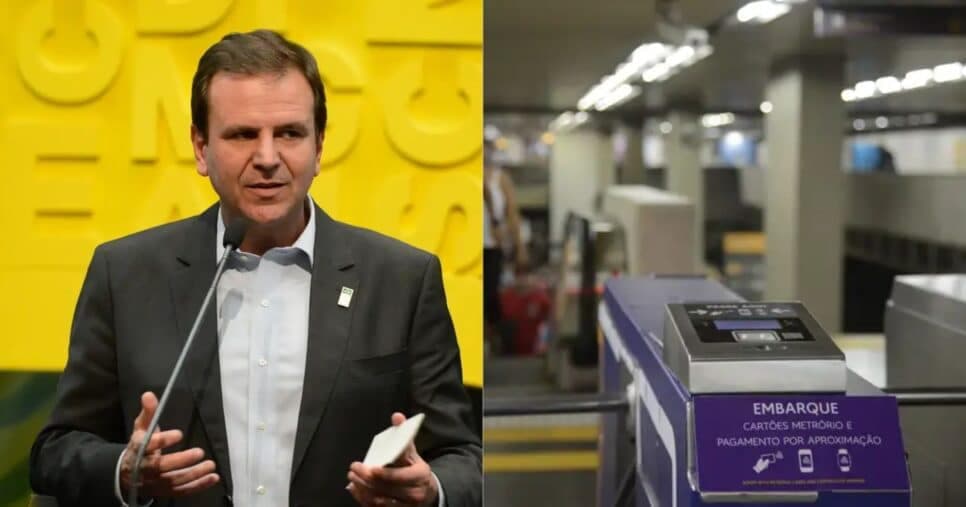 Eduardo Paes sofre com 2 proibições no Metrô do RJ e atinge em cheio 6M de cariocas  