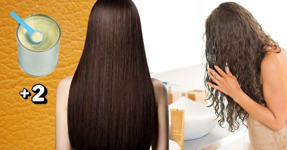 Fim da química e fios secos: Progressiva natural com leite em pó +2 ingredientes alisa da raiz as pontas do cabelo