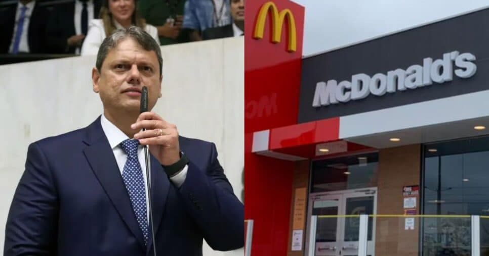 Canetada de Tarcísio: Fim de unidade do McDonald’s em SP é decretado por substituto multimilionário