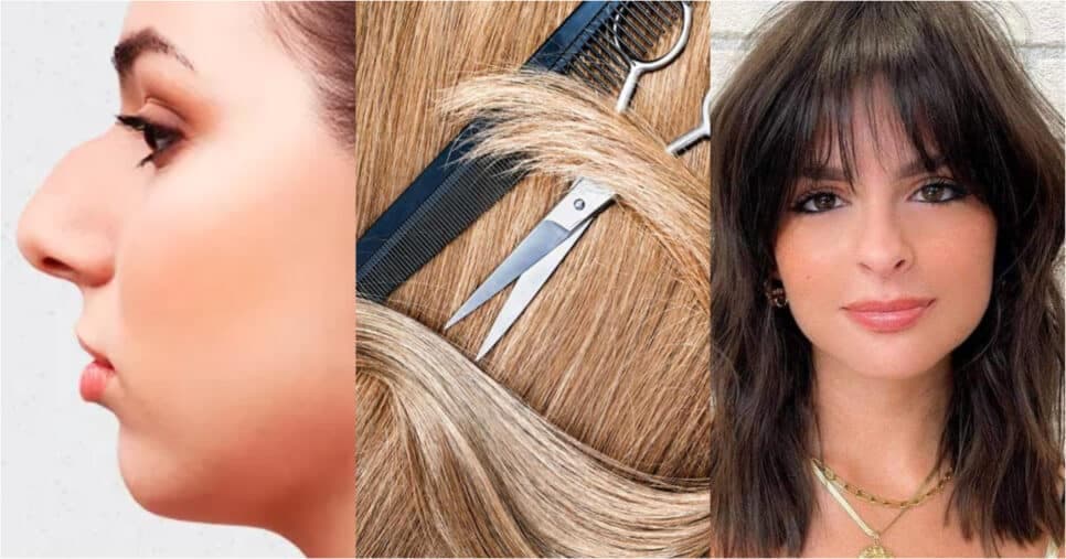Efeito rinoplastia: 4 cortes de cabelo que disfarçam o nariz grande e rejuvenescem