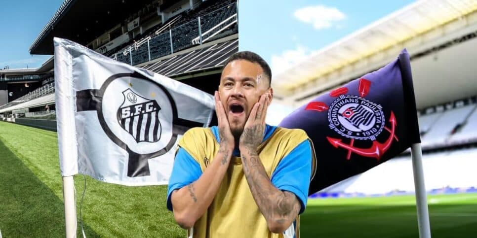 "O maior time": Neymar crava sobre chegada triunfal no Corinthians e choca Santos nesta segunda (23)